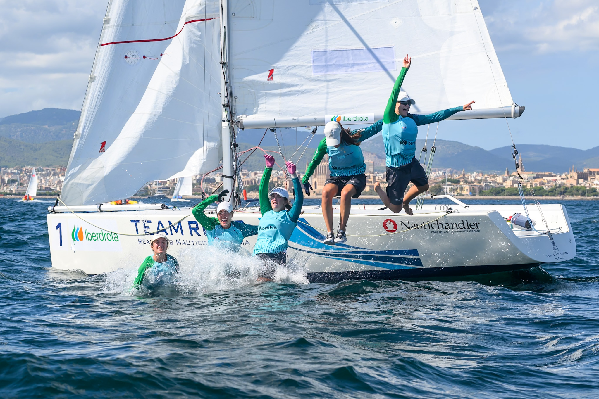 The Balearia from the Real Club Náutico De Palma Wins the Iberdrola Women’s Sailing League at Home