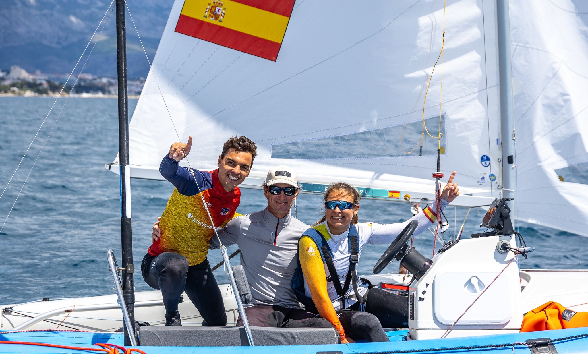 Jordi Xammar and Marta Cardona conquer the Mixed 470 European Championship
